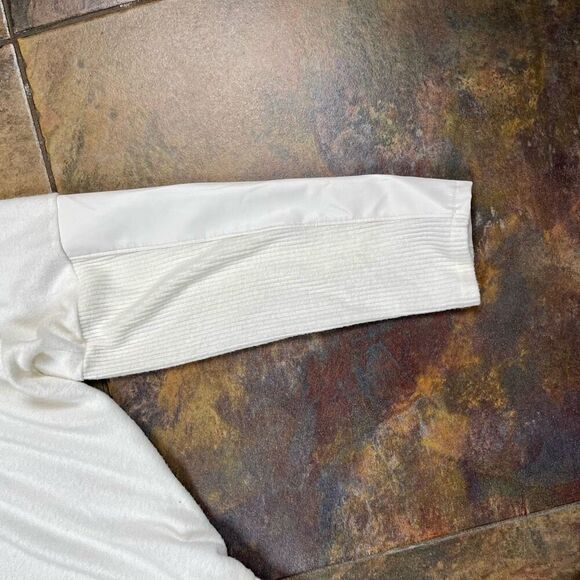 Express Dolman Faux Leather Accent Sleeve Sweater XL - Picture 6 of 14